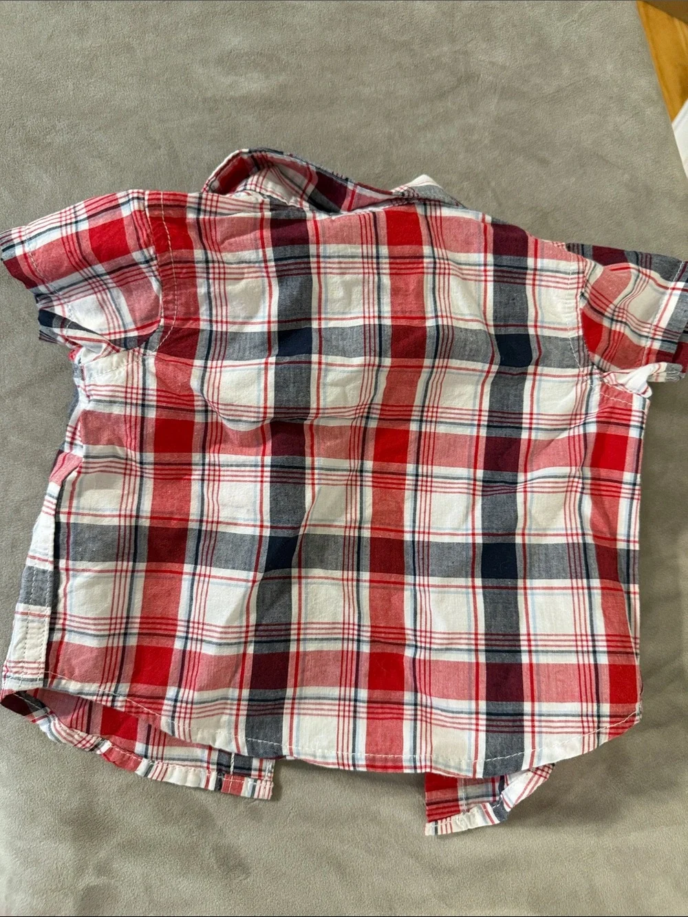 The Childrens Place lightweight plaid